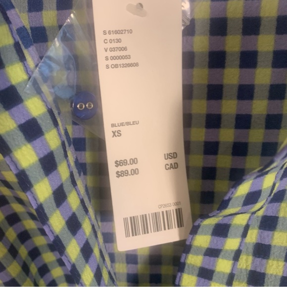 Urban Outfitters Button Front Check Mini Dress - Picture 10 of 13